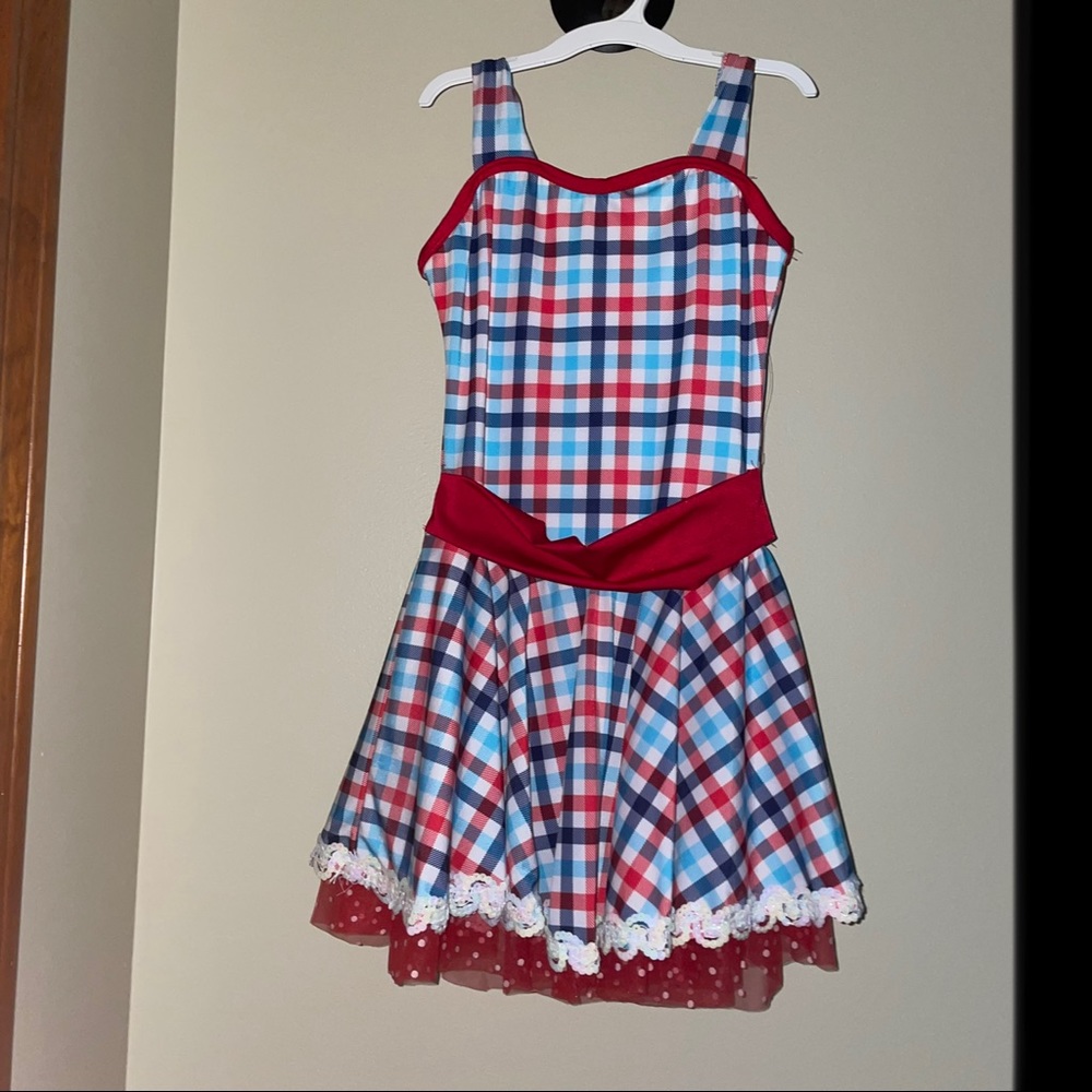 Dansco Rodeo Plaid Dance Costume